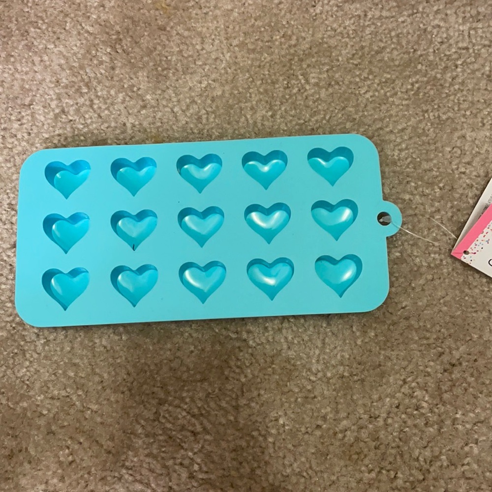 heart silicone mold bakeware